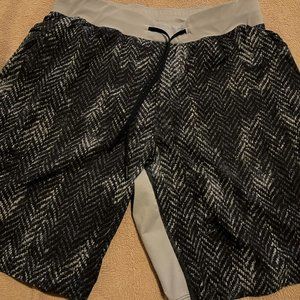 Blue Men's Lululemon Shorts - Large